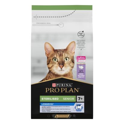 Pro Plan Sterilised Senior 7+ LONGEVIS® Dinde 1,5kg