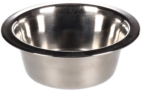 Gamelle pour la nourriture et l'eau Baldwin Rond Argent- 29cm -4050ml