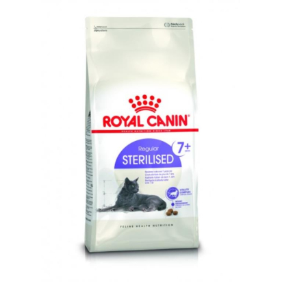 ROYAL CANIN STERILISED7+ CHAT ADULTE STERILISE DE PLUS DE 7 ANS 10KG 