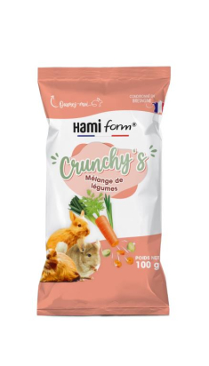 Crunchy's Mélange légumes 100 gr pour tous rongeurs
