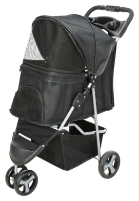 Poussette, 47 × 100 × 80 cm, 4,6 kg, noir