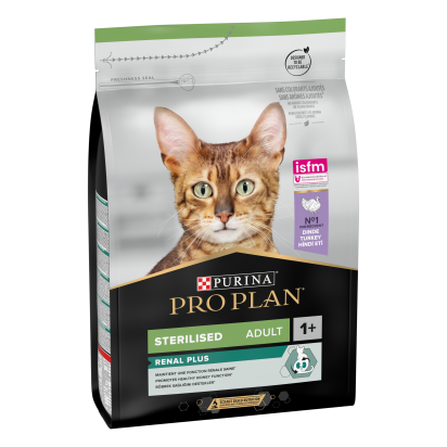 Pro Plan Sterilised Adult RENAL PLUS Dinde 3kg