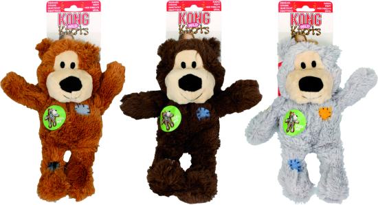 Jouet pour petit chien Kong® Wild Knots Plusieurs couleurs Ours - Extra small