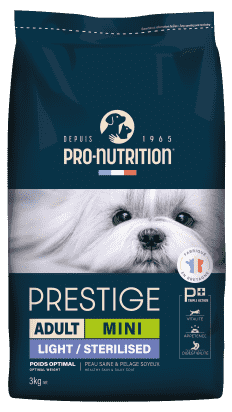 PRESTIGE CHIEN ADULT MINI LIGHT/STERILISED 3KG