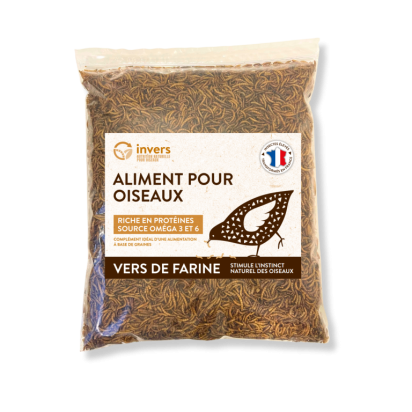 VERS DE FARINE DESHYDRATES 1KG