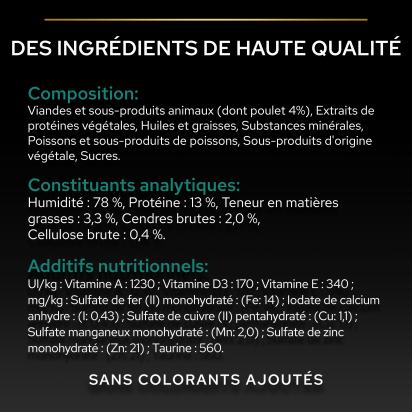 PRO PLAN Adult STERILISED MAINTENANCE Poulet Sauce 10x85g