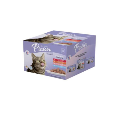 Emincés pour Chat Adulte Stérilisé Multipack 24x85g avec 4 recettes