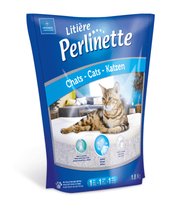 LITIERE Perlinette chat 4L - 1,8kg irrégulière