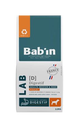 Bab'in LAB ADT MEDIUM/MAXI DIGESTIF POULET 12KG 