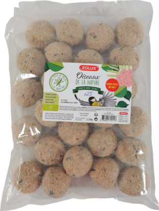 ZOLUX BOULES DE GRAISSE SANS FILET X25