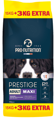 PRESTIGE CHIEN ADULT MAXI 15KG + 3KG