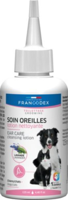 NETTOYANT POUR LES OREILLES POUR CHIEN ET CHAT 125ml