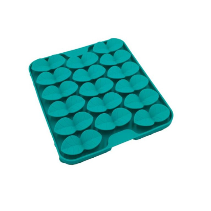 Tapis anti-glouton BubiChef LickLeaf, bleu