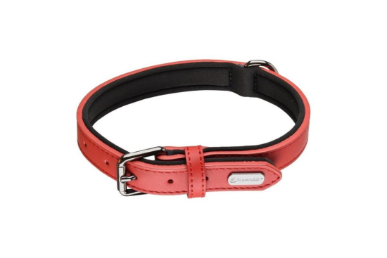 COLLIER CUIRE BINTI ROUGE S 