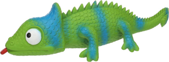JOUET CHIEN LIZZY CAMELEON VERT 