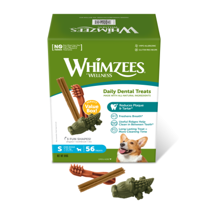 WHIMZEE Snack BOITE MIXTE S 56 friandises