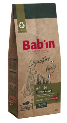 BAB'IN SIGNATURE ADULTE CANARD toute race 3 KG