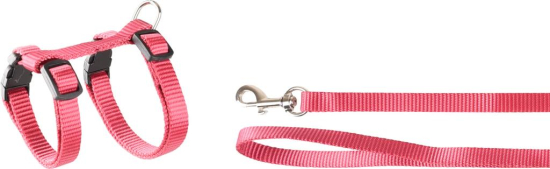 HARNAIS CHATON ZIGGI ROUGE 