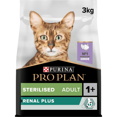 Pro Plan Sterilised Adult RENAL PLUS Dinde 3kg