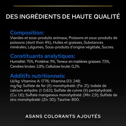 PRO PLAN SENIOR 7+ LONGEVIS Mousse Thon 85g