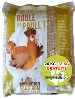 ROULE MA POULE 20 kg + 2 OFFERTS