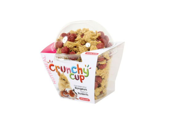 FRIANDISE CRUNCHY CUP NATURE ET BETTERAVE POUR RONGEUR 130G