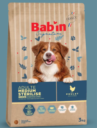 BAB'IN SIGNATURE MEDIUM STERILISE 3 KG