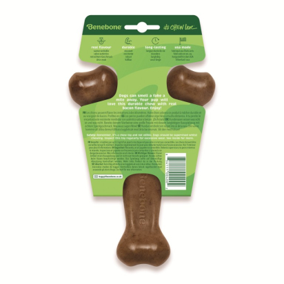 JOUET À MÂCHER WISHBONE SAVEUR BACON - TAILLE L