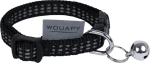 Wouapy - Kit Protect Harnais Laisse et Collier pour Chatons Noir