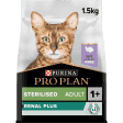 Pro Plan Sterilised Adult RENAL PLUS Dinde 1,5kg