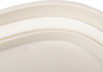 Conteneur à aliments June Rectangle Taupe et Blanc 8,4 Litres