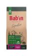 BAB'IN SIGNATURE CHAT ADULTE STERILISE SANS CEREALES SAUMON & TRUITE 1.5 KG