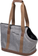 JACK & VANILLA V BIZOU TRANSPORTEUR GRIS/BRUN 41X21X31CM