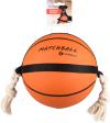 Jouet Matchball Basket-ball avec corde Orange