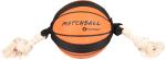 Jouet Matchball Basket-ball avec corde Orange 12,5cm