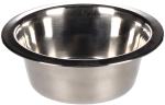 Gamelle pour la nourriture et l'eau Baldwin Rond Argent- 29cm -4050ml