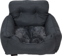 JACK & VANILLA BIZOU SIÈGE DE VOITURE GRIS FONCÉ 53X50X35CM