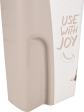 Conteneur à aliments June Rectangle Taupe et Blanc 4,1 Litres