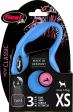Flexi Laisse à enrouleur New Classic Tape Bleu