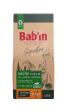 BAB'IN SIGNATURE CHAT ADULTE STERILISE SANS CEREALES POULET & TRUITE 1.5 KG