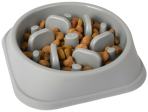 Gamelle pour la nourriture Slow feeder Bobo Rond Gris