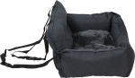 JACK & VANILLA BIZOU SIÈGE DE VOITURE GRIS FONCÉ 53X50X35CM