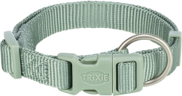 Premium collier, S–M: 30–45 cm/15 mm, sauge