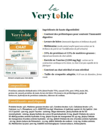 LA VERYTABLE CROQUETTE POUR CHAT ADULTE STERILISE POULET - 2kg