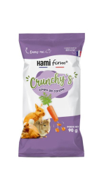 Crunchy's Chips de carotte 90 gr pour tous rongeurs