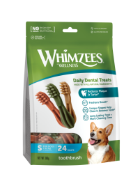 WHIMZEE Snack Brosse à dents S 24PCS