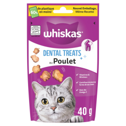 WHISKAS HAIRBALL POULET 50GR