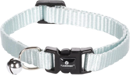 CHAT COLLIER ZIGGI BLEU CLAIR 20-35cm x 10mm x 1mm