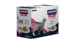 ADVANCE VETERINAIRE CHAT HUMIDE URINARY 85G - BOITE DE 12