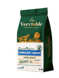 LA VERYTABLE CROQUETTES POUR CHIEN ADULTE STERILISE ET SENIOR 3kg